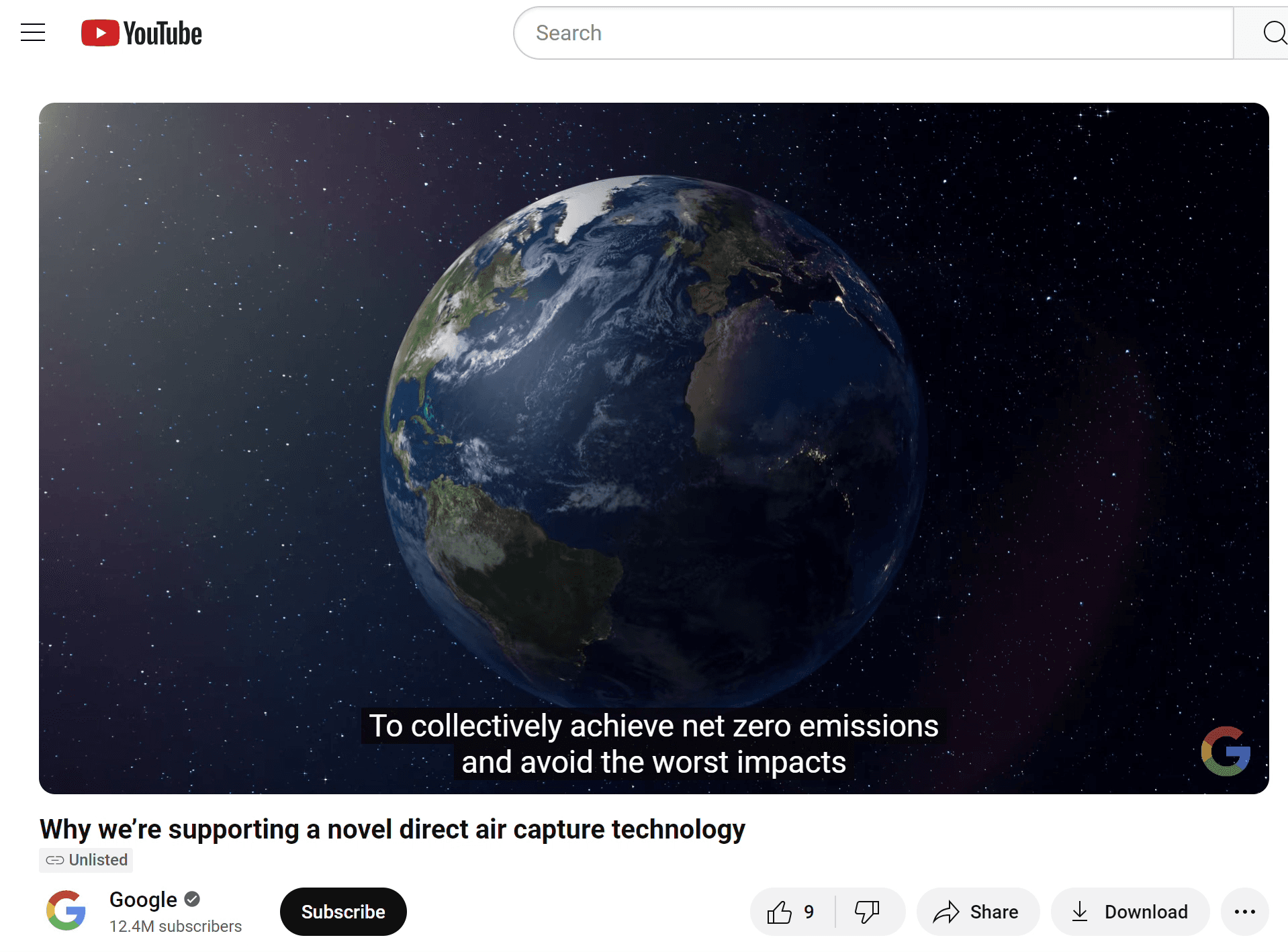 Holocene and Google Sign Record-Setting Deal for $100/tonne!
